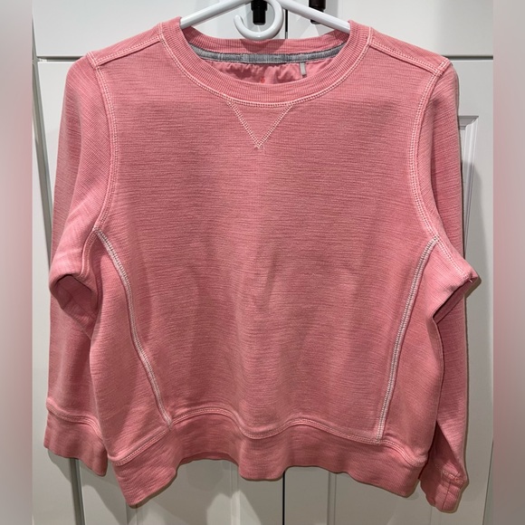 Tommy Bahama Tops - Tommy Bahama Coral Pink Tobago Bay Crewneck Sweatshirt
